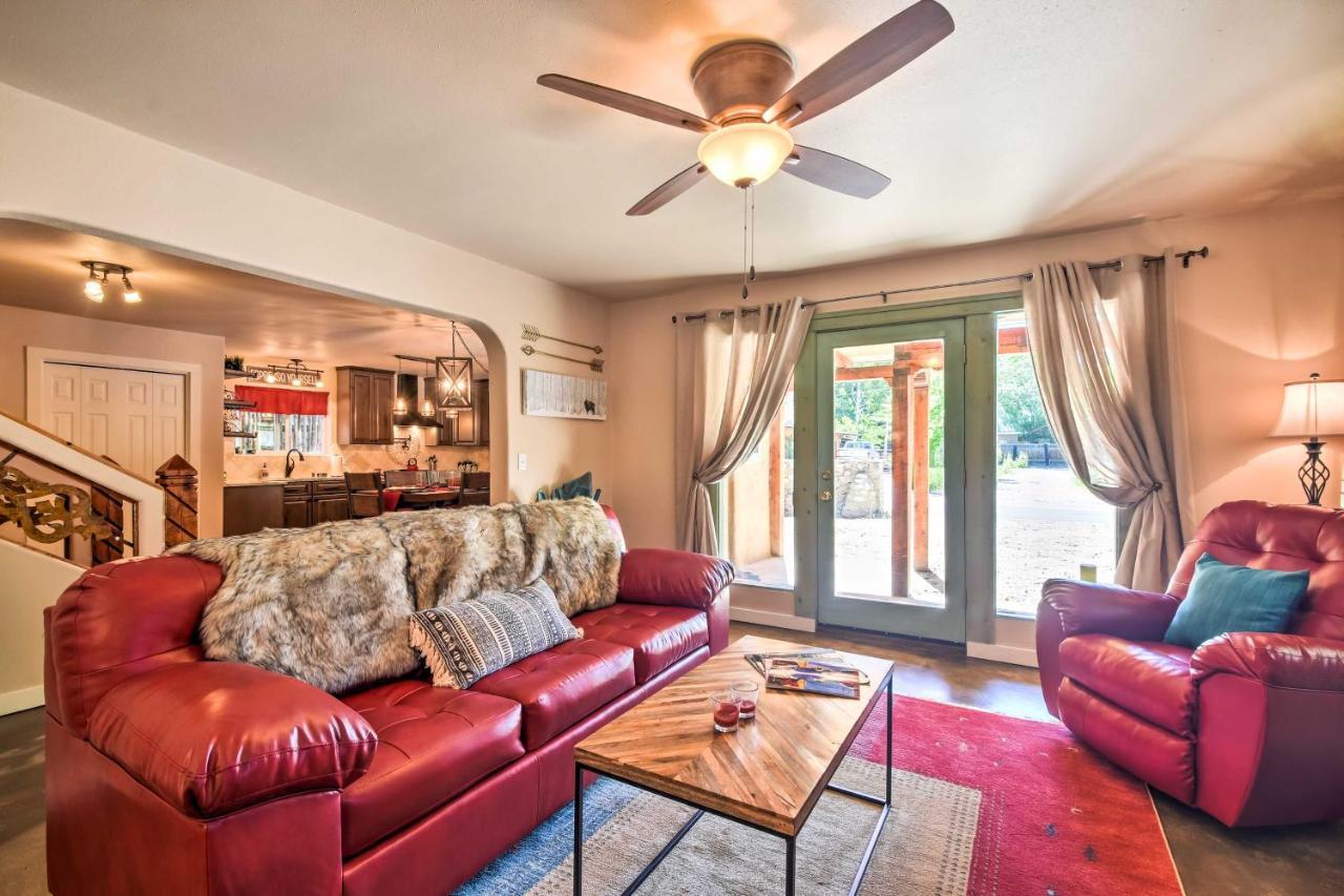 Cozy Home With Media Room Short Walk To Taos Plaza! Exterior foto